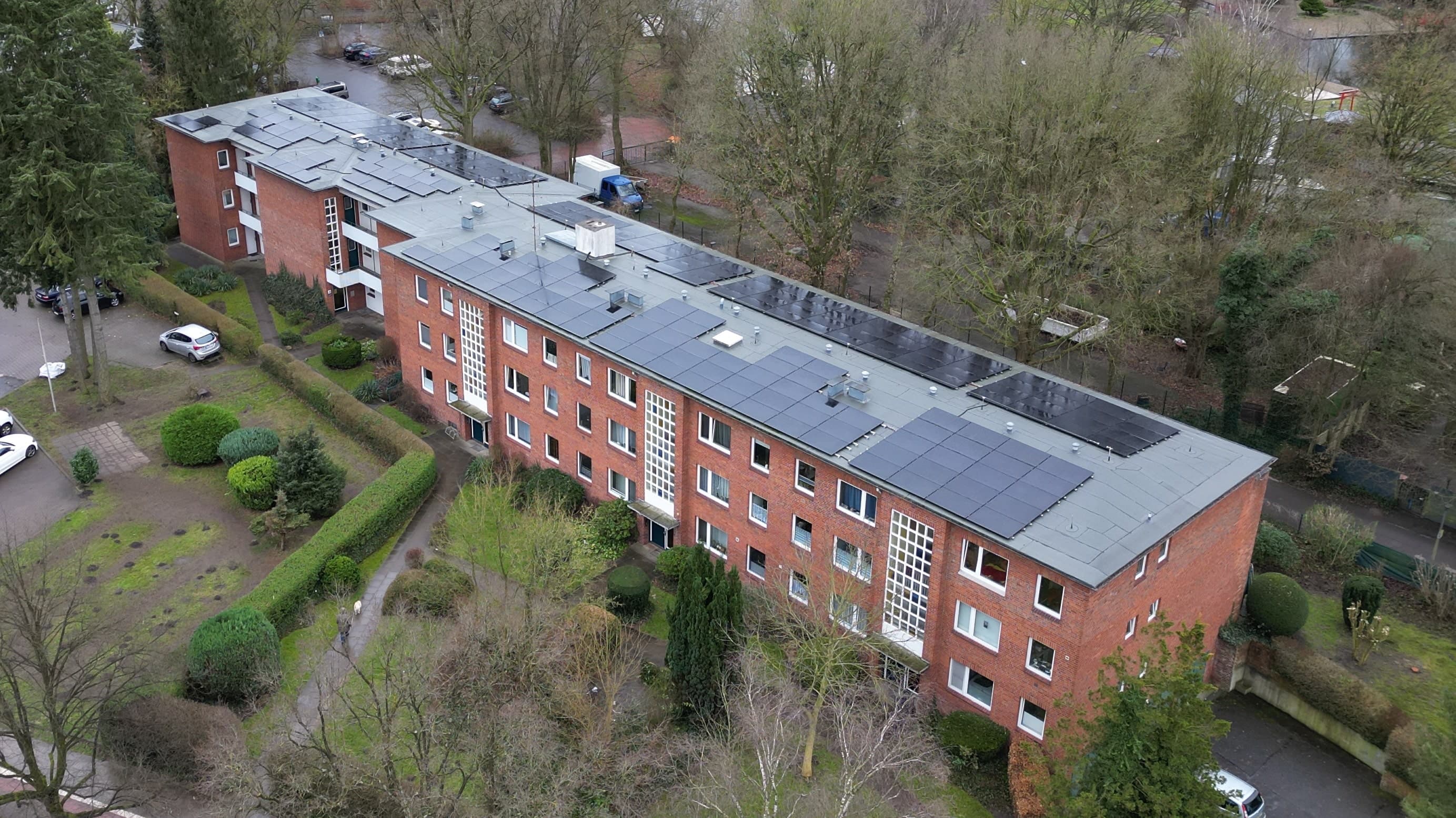 Solar PV project aerial view - Craftum energy management solutions